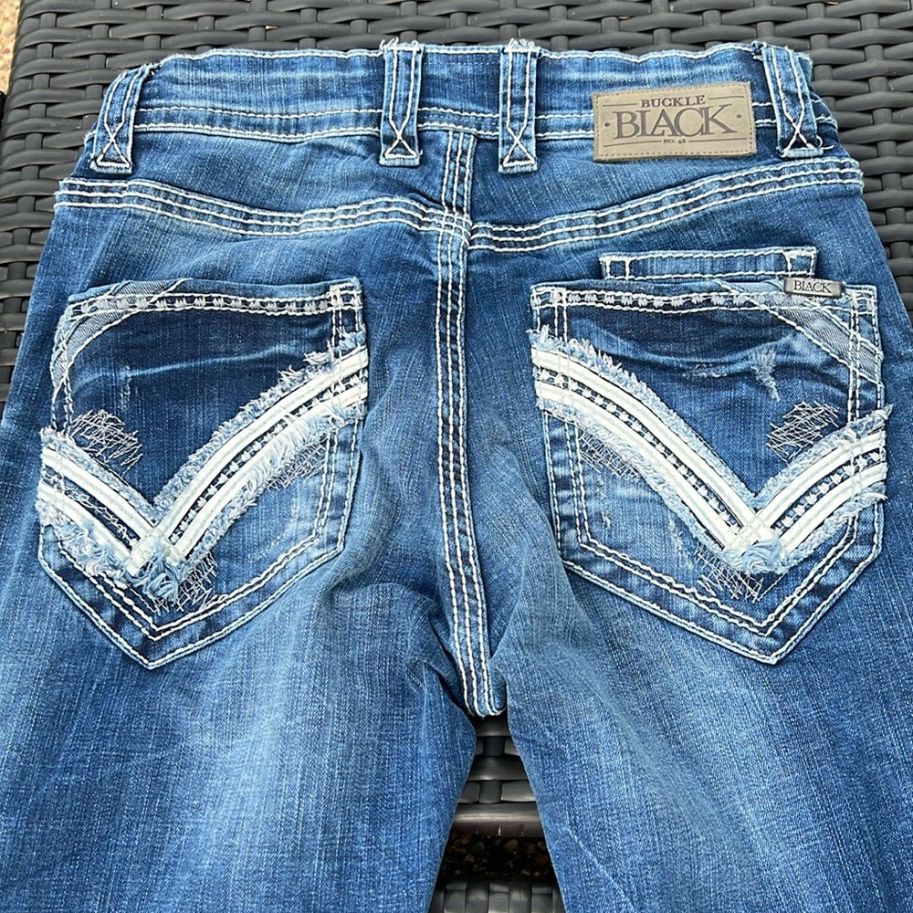 BUCKLE BLACK JEANS GUC
